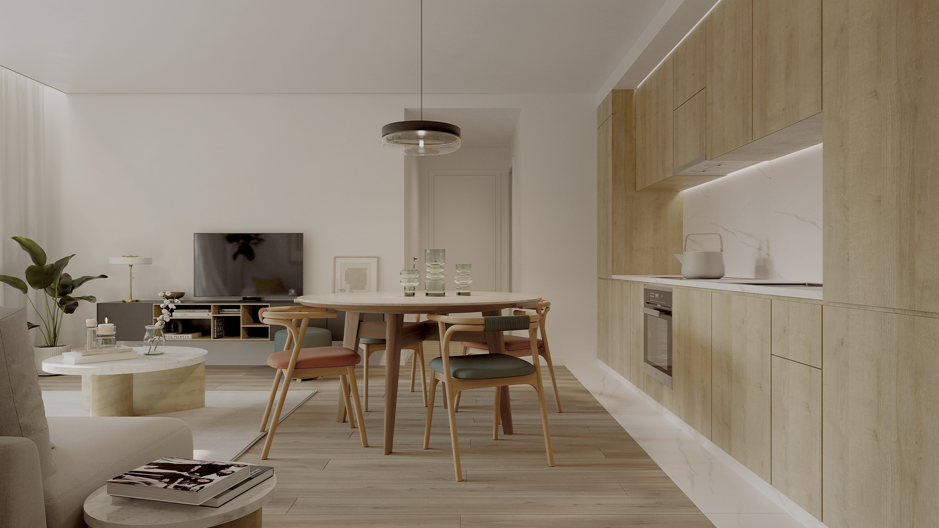 Living Room / Kitchen – T3